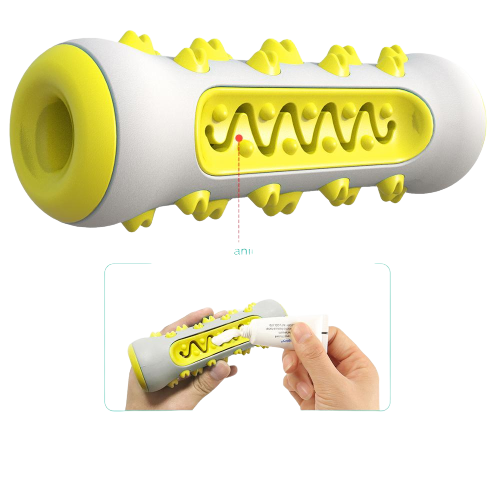 Brinquedos para cães tipo osso, limpar os dentes, elasticidade com maciez, cuidado dental, extra-resistente, pet amor animal.