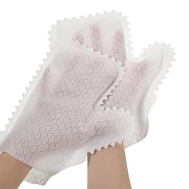 Luva Microfibra Pano Escamas Para Limpeza - Ultra Cleaning