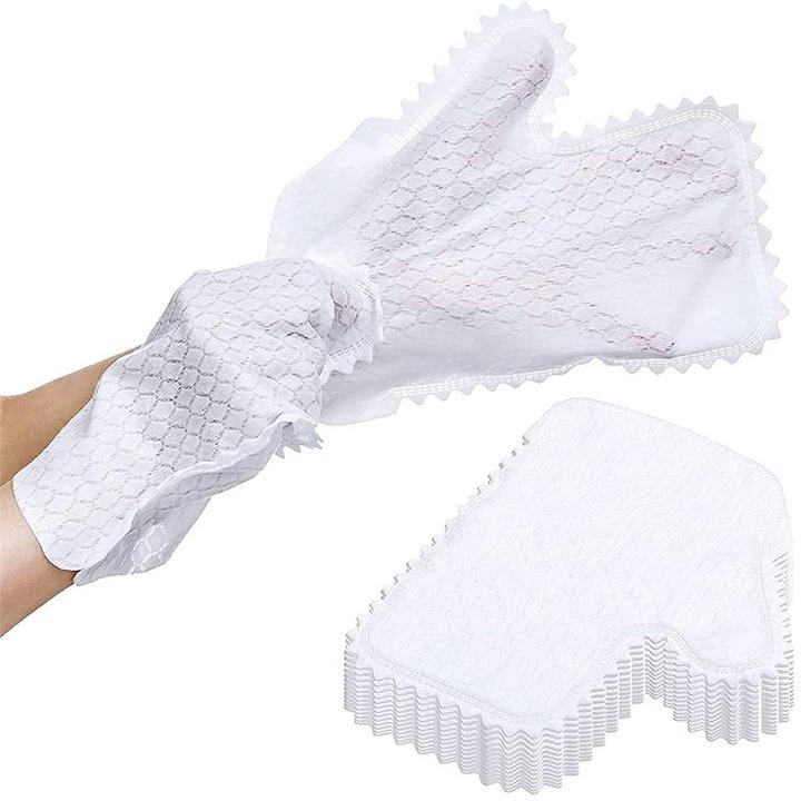Luva Microfibra Pano Escamas Para Limpeza - Ultra Cleaning